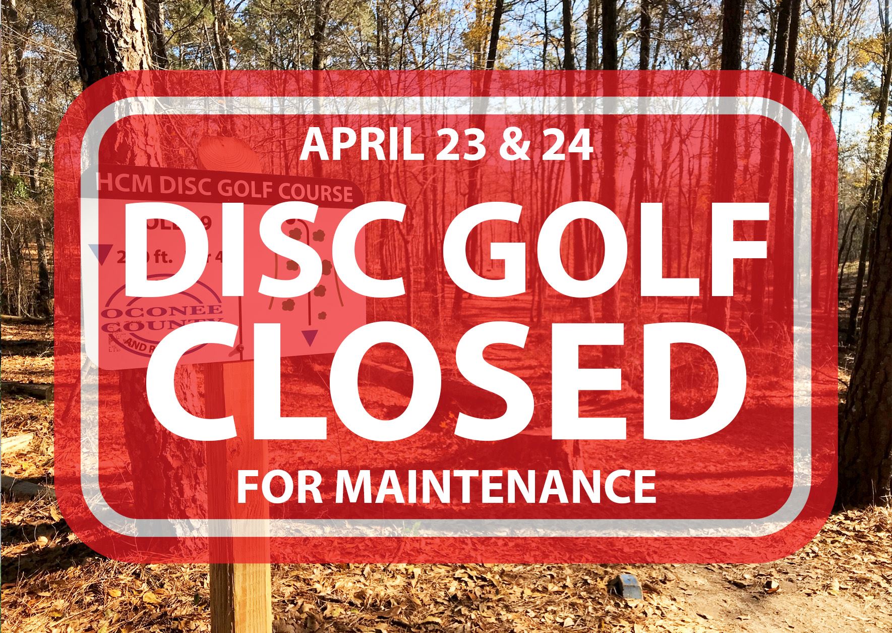 2024.OCPRD.HCM Disc Golf.Closed