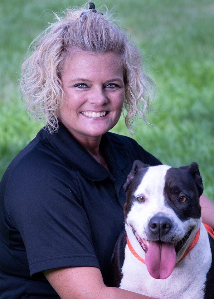 Animal Services Director with Dog